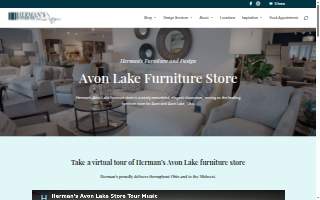 Herman's Furniture & Design website