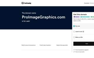 Pro Image Sign & Graphics website