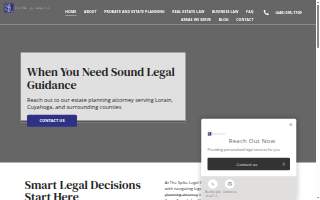 The Spike Legal Group of Avon Lake website