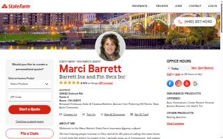 Marci Barrett - State Farm Insurance Agent website