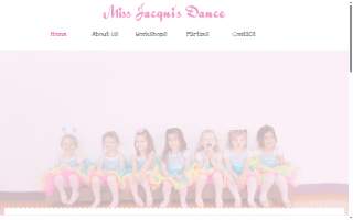 Miss Jacqui's Dance website