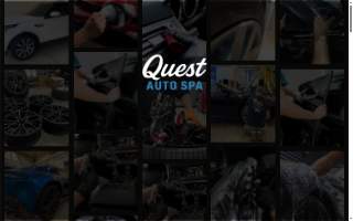 Quest Auto Spa website