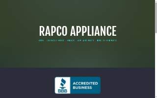 Rapco Appliance Parts & Repairs of Avon website