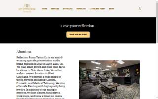 Reflection Room Tattoo Co. of Avon website