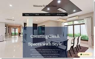 Style Clean Co website
