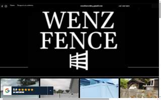 Wenz Fence Ohio website