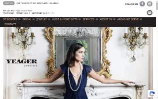 YEAGER Jewelers of Avon website