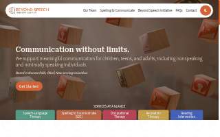 Beyond Speech Therapy Center of Barberton website