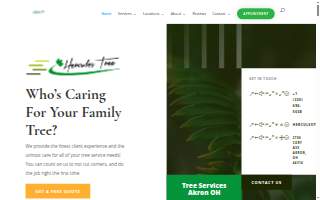Hercules Tree Service LLC of Barberton website
