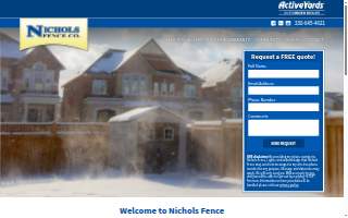 Nichols Fence website