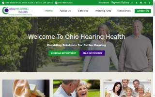 Ohio Hearing Health of Barberton website