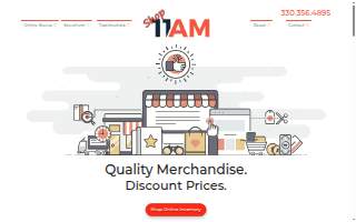 Shop 11AM website