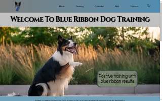 Blue Ribbon Dog Training Academy LLC website