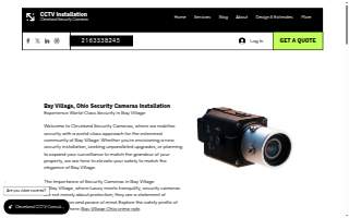 Cleveland Security Cameras of Bay Village website