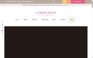 Covesa Kelly Events website
