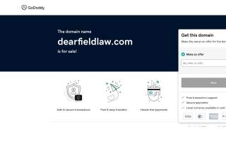 Dearfield Law Firm, LLC website