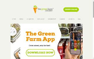 Green Farm Juicery Cleveland website