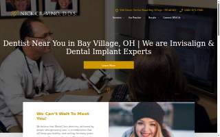 Nick Gravino DDS Invisalign and Cosmetic Dentist website