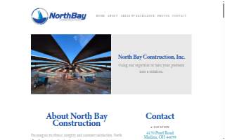 North Bay Construction Inc. website