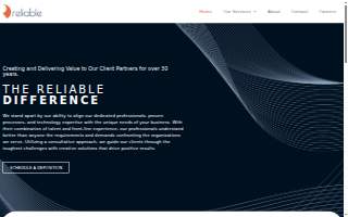 Reliable Couriers website