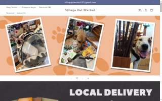 Village Pet Market website