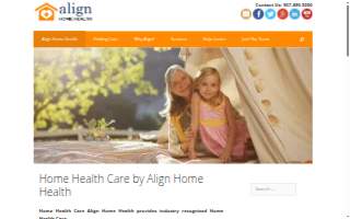 Align Home Health website