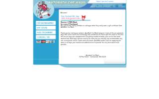 AutoBath Car Wash website