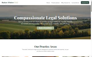 Baker & Fister LLC website