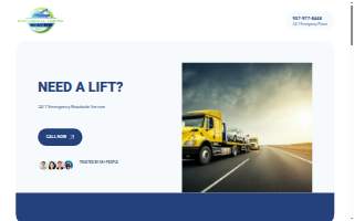 Centerville Towing website