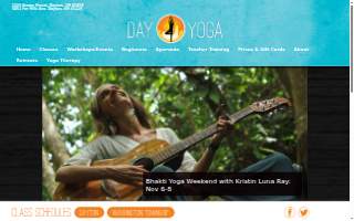 Day Yoga Studio website