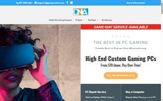 DNA Computers & Electronics Repair website