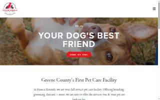 Francis Kennels website
