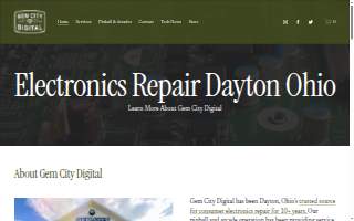 Gem City Digital of Beavercreek website