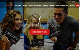 Great Escape Game Dayton of Beavercreek website