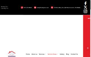 Helping Hands Roofing, LLC website