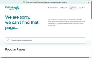 Kettering Health Medical Group OB-GYN - Beavercreek Health Center website