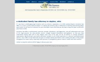 McNamee Law Office website