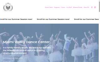 Miami Valley Dance Center website