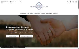 Premier Diamond Center website