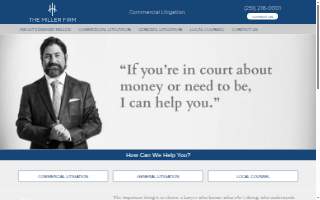 The Miller Firm, LLC. website