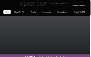 The Piano Preparatory School website