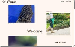 The Stinger Pest Control LLC website