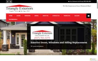 Triangle Exteriors LLC website
