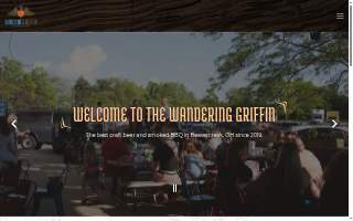Wandering Griffin Brewery & Restaurant website