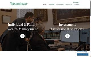 Westminster Financial Sec website