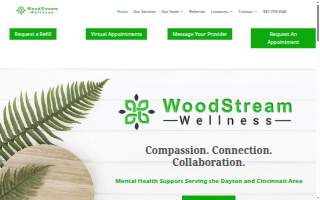 WoodStream Wellness website