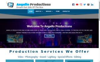 Angello Productions website