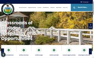 Bedford Tax Department website