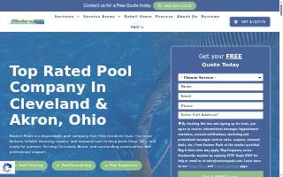 Eastern Pools website