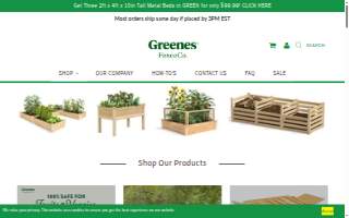 Greenes Fence Company of Bedford Heights website